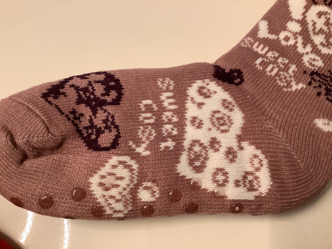 Partij warme dames fluffy huissokken. (Partij 12)