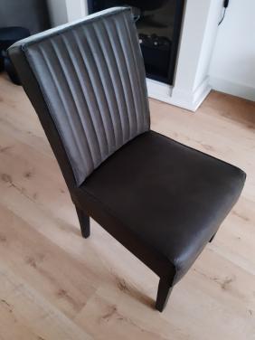 Stoelen donkergroen 3 stuks nieuw