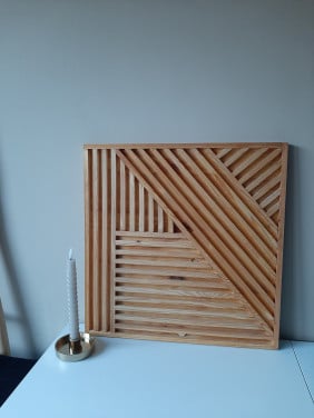 Gratis houten decoratie