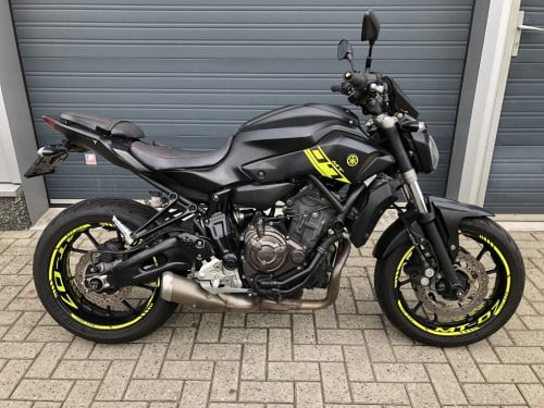 Yamaha MT07, bj 2015 met 37 dkm, rijklaar mee voor €4500,-