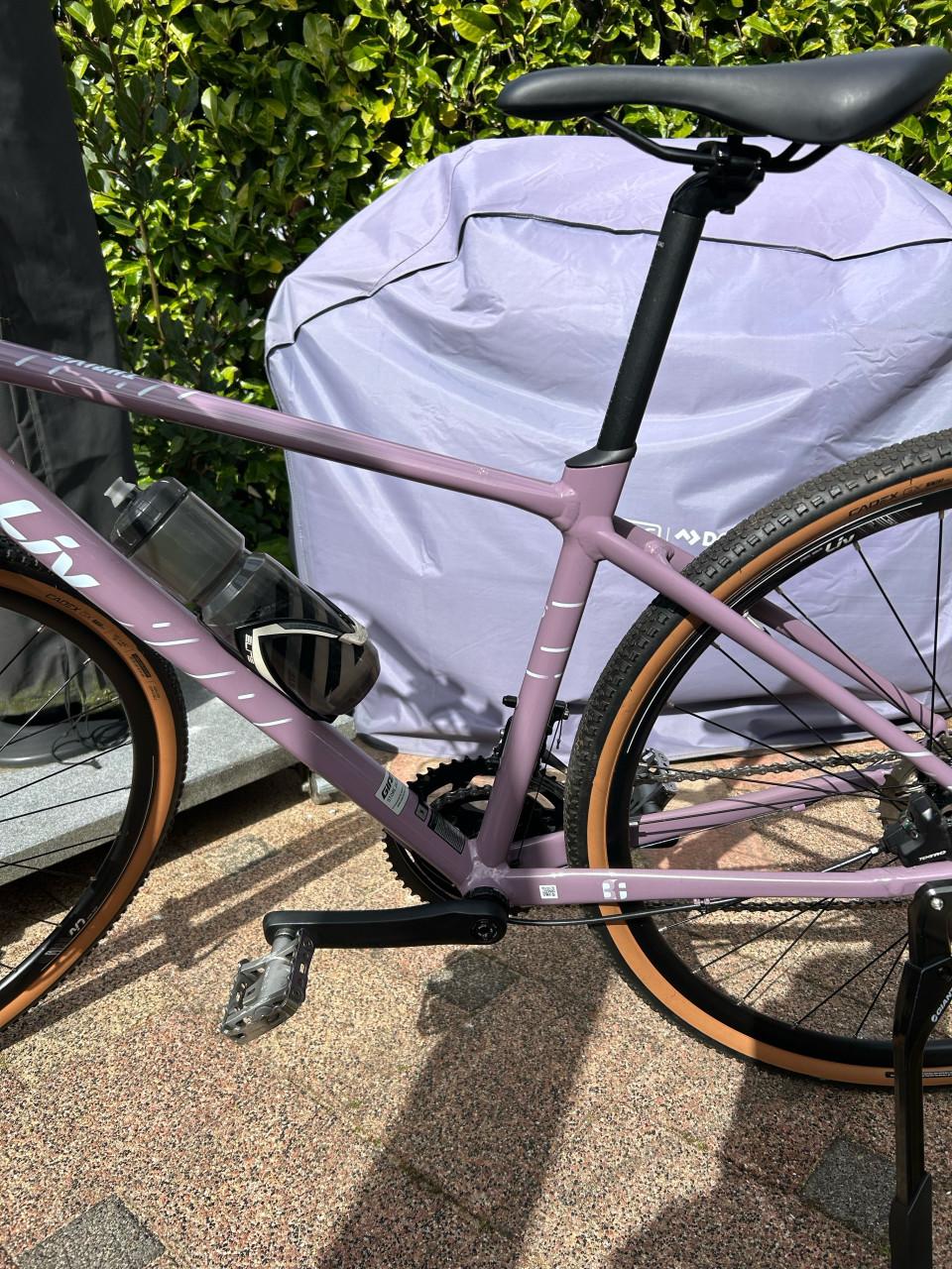 Dames hibridre fiets