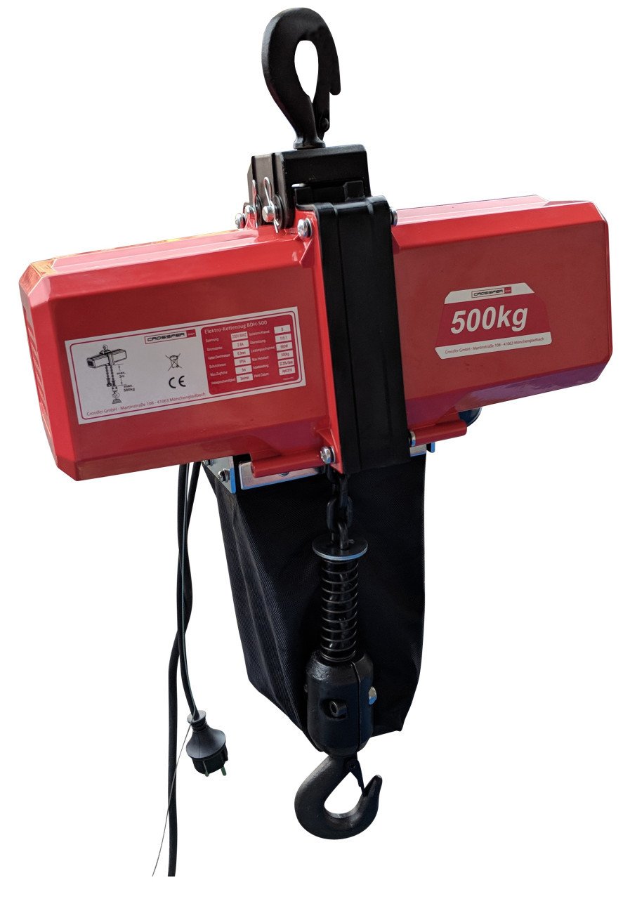 Elektrische kettingtakel, hijstakel, bouwtakel, lier 150kg - 500kg