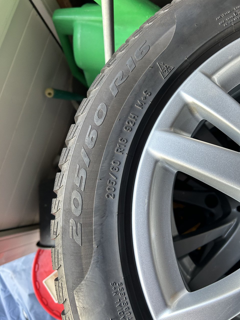 Originele BMW velgen met winterbanden