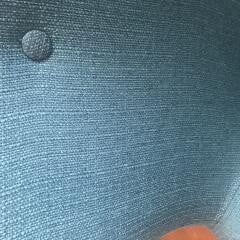 Oorfauteuil petrolblauw 3 stuks