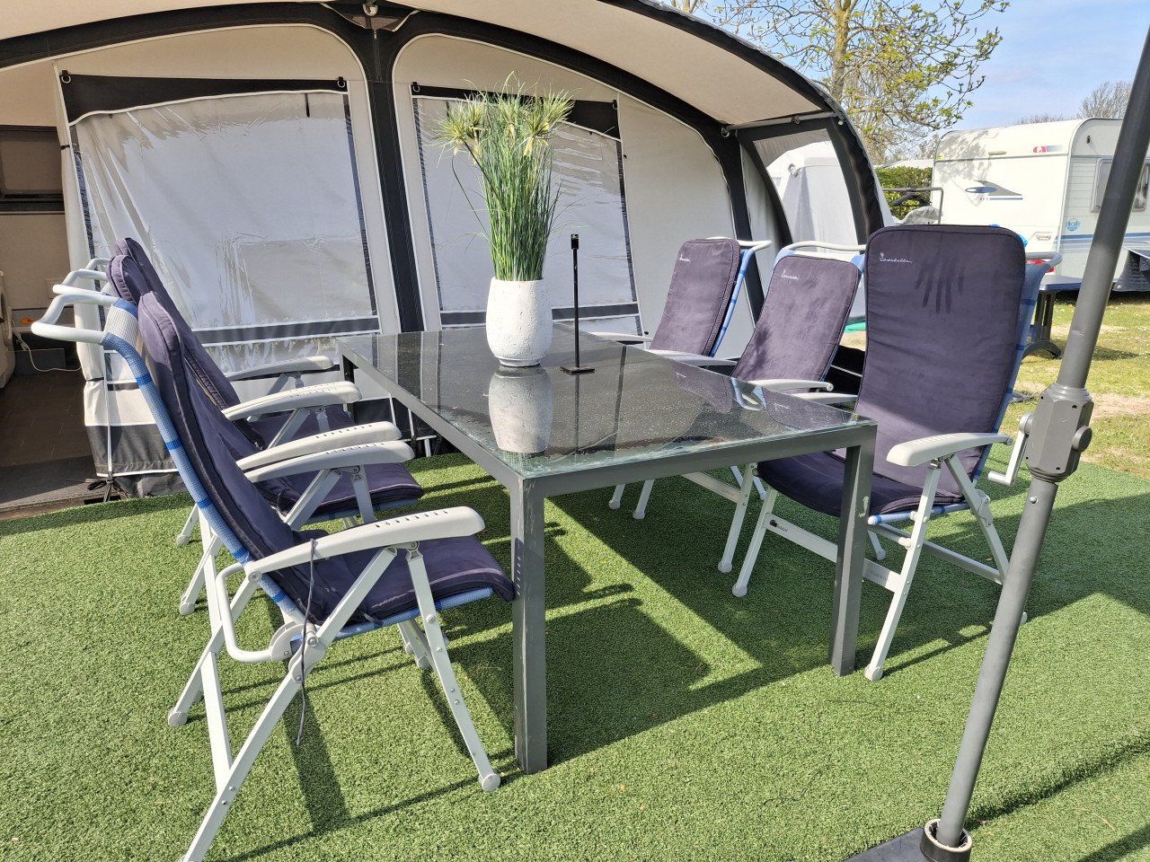 Dukdalf aluminium kampeerstoelen verstelbaar