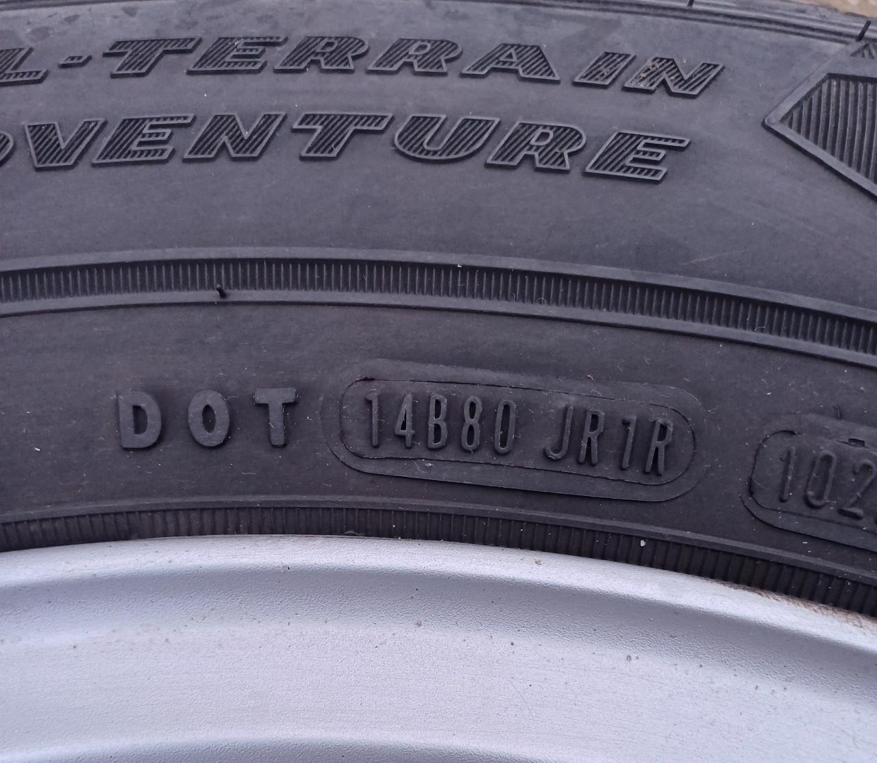 Mercedes AMG velgen met Goodyear terreinbanden