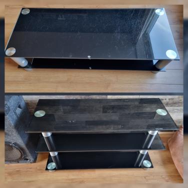 Salontafel + tv/dressoir meubel. (apart mogelijk)