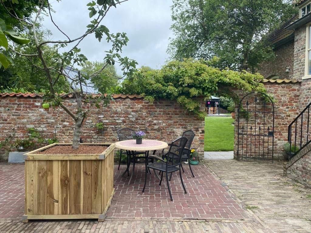 Zeeuwse knop bloembakken projecten ter inspiraties L100 x B100 x H85