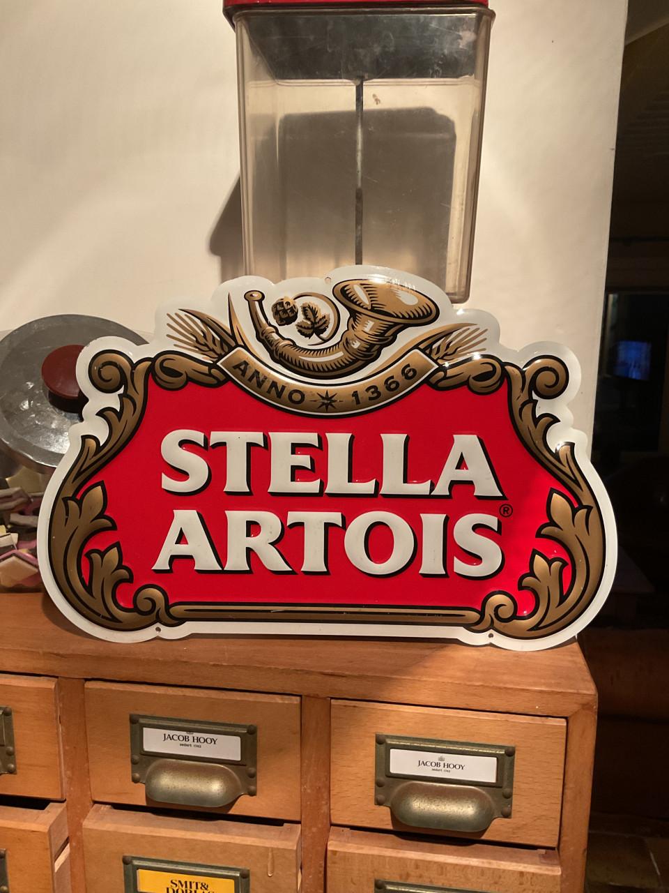 Stella Artois reclamebord