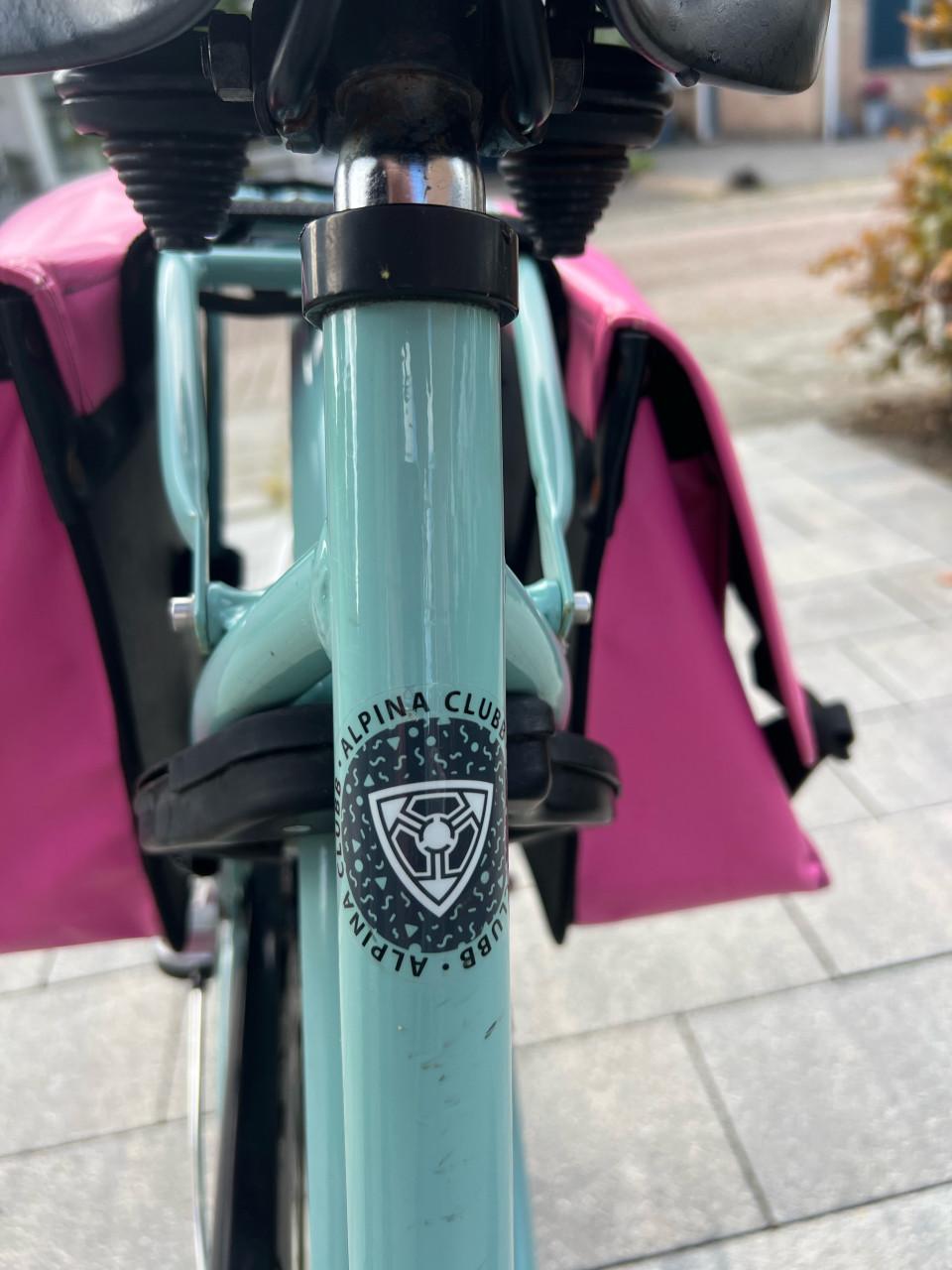 Alpina Kinderfiets 26 inch met voordrager en fietstassen