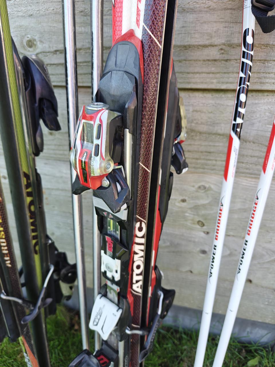 Atomic 170 cm Supercross Heren Ski's (+gratis dames latten)