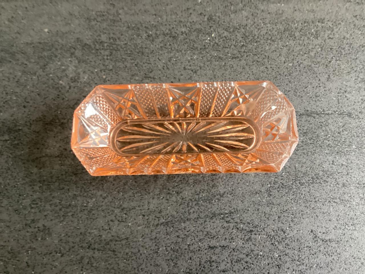 Art Deco schaal + schaaltje