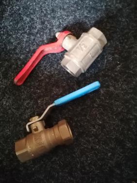 2 kogelkranen 1/2"