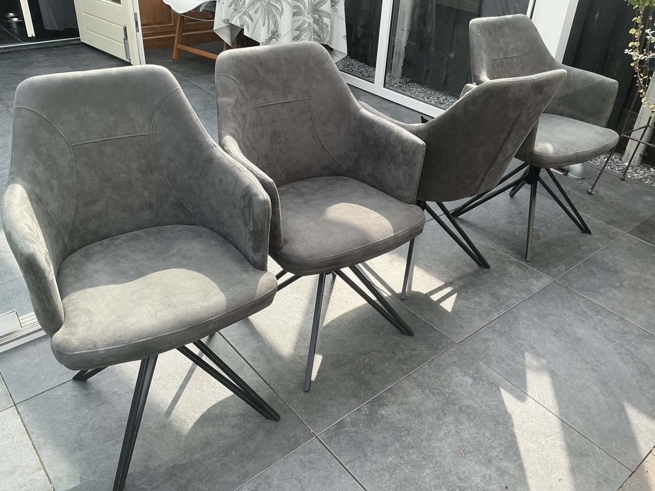 4 eetkamerstoelen