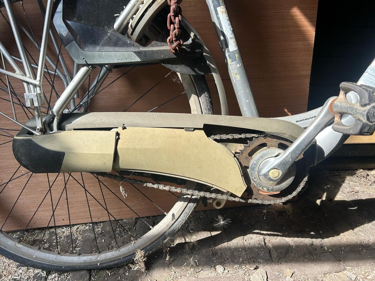Gratis fiets lekke banden verder goed