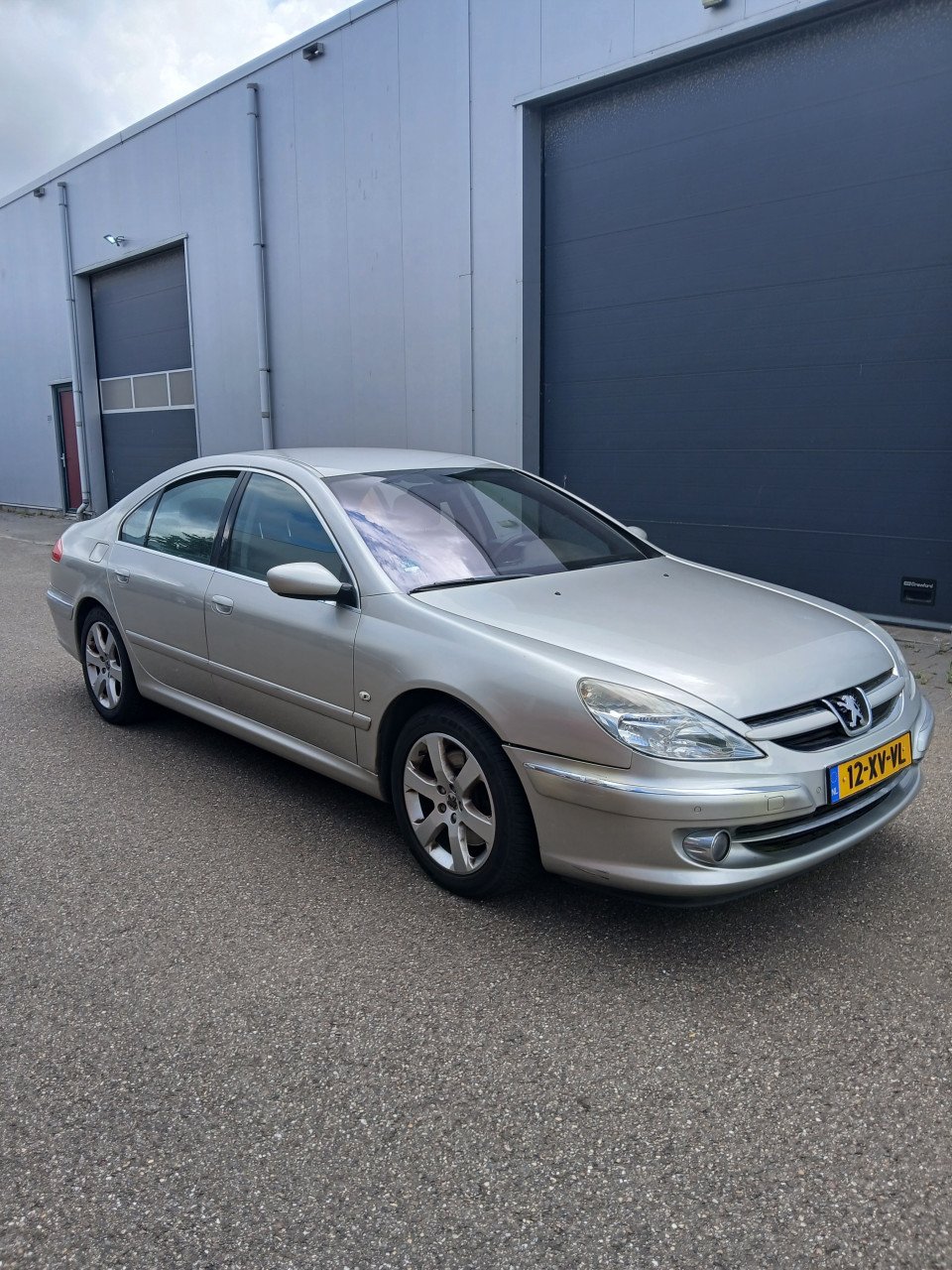 Peugeot 607 2.2-2007-km. 185 234Nap.--Airco-tekhaak-6 bak-nwe.apk-3800,=