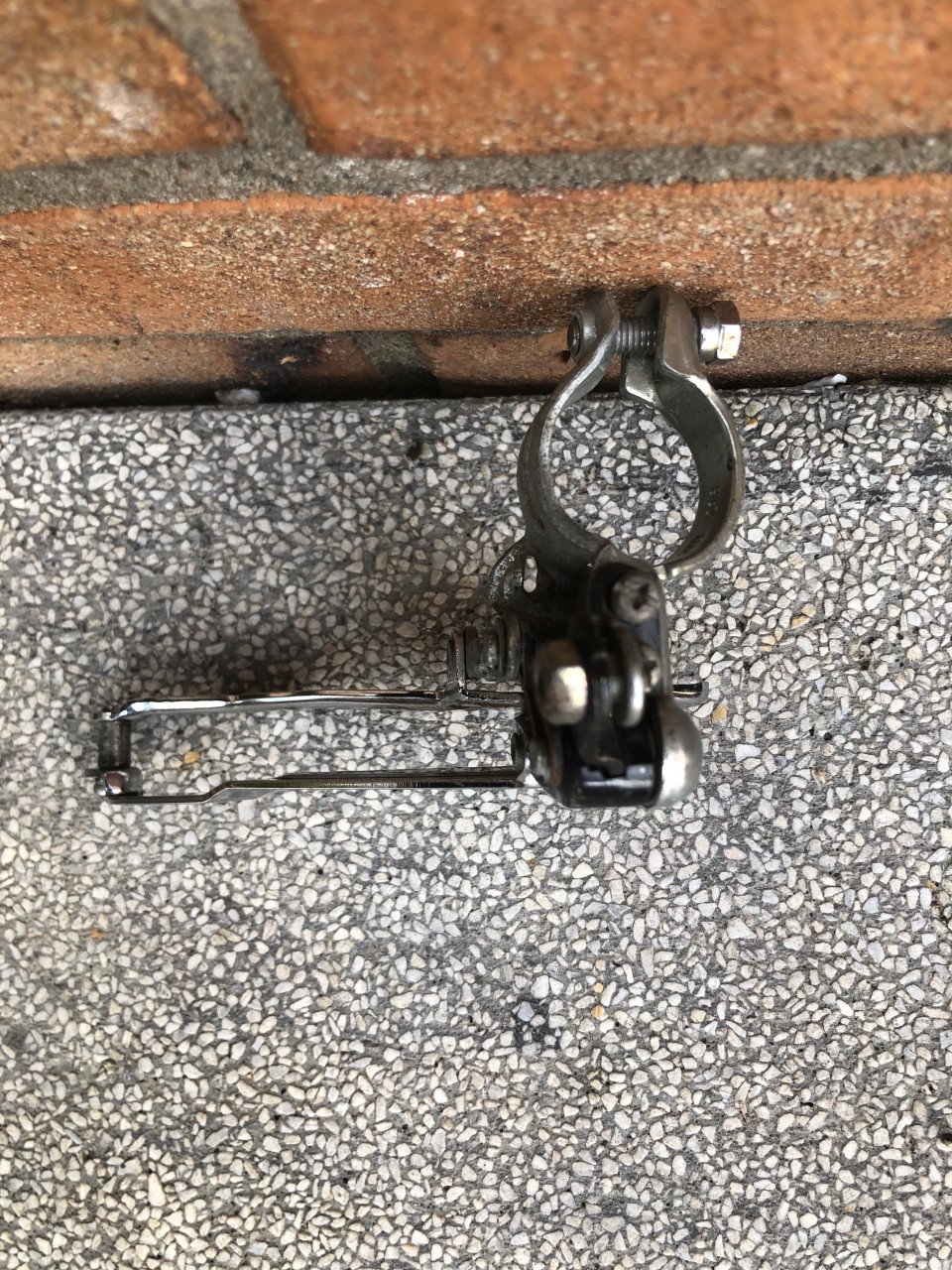 Vintage Shimano voor derailleur.