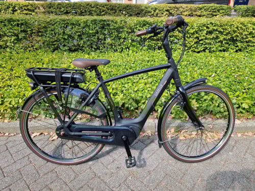 Keurig nette Gazelle Orange elektrische heren fiets met Bosch middenmotor