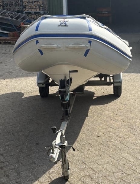 Rib Lodestar 430 30pk Suzuki 4takt buitenboordmotor