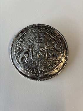 Zilveren broekstuk/klepstuk 7,0 cm