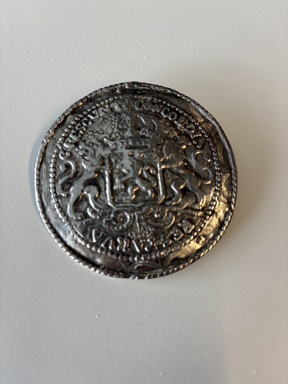 Zilveren broekstuk/klepstuk 7,0 cm