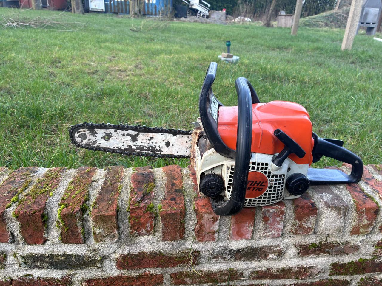 Stihl ms 170 kettingzaag