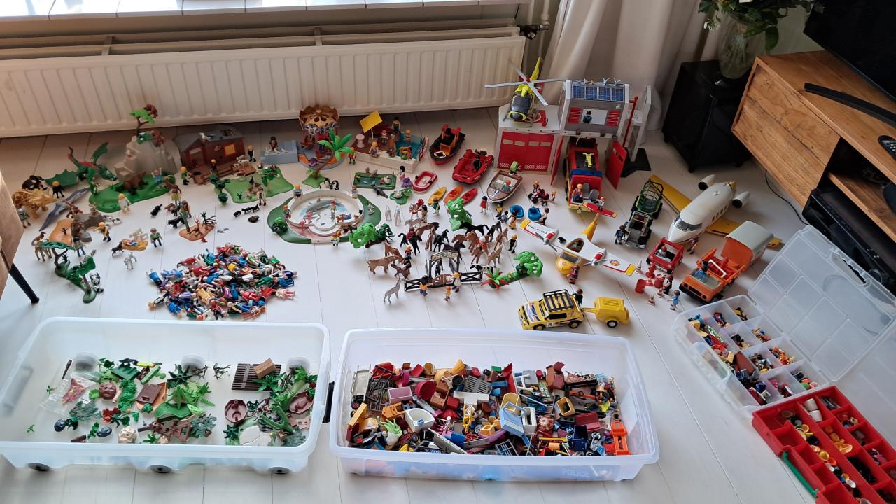 Playmobil, leuke items, 15,6 kilo!