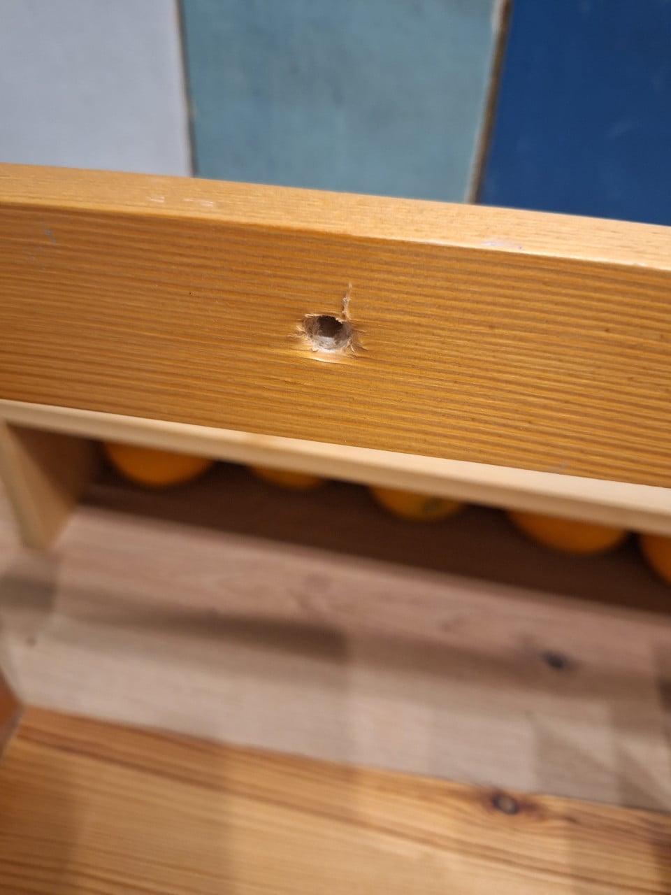 Houten rek