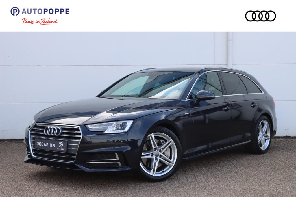 Audi A4 avant 2.0 tfsi quattro sport pro line s l origineel nederlands gele