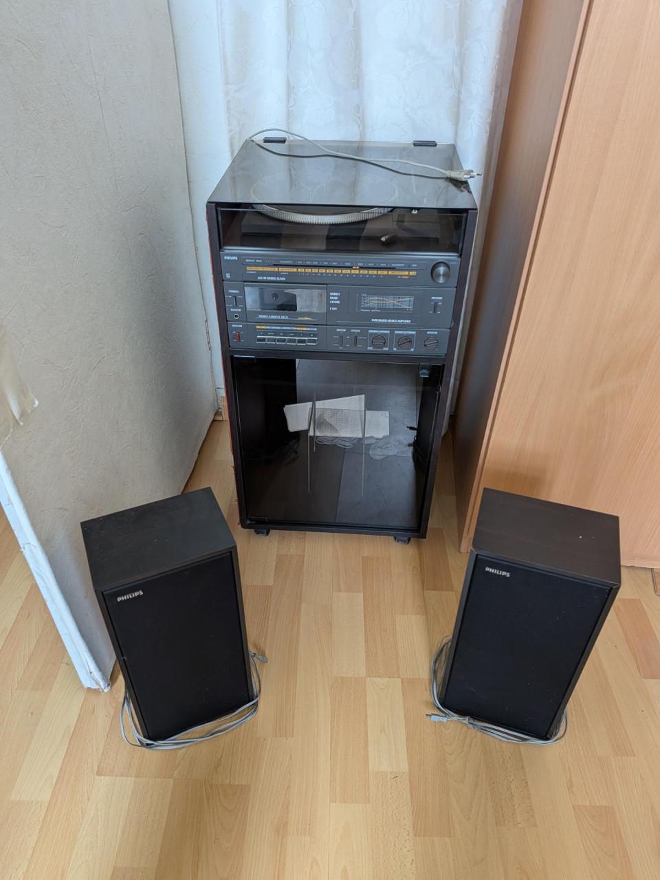 Stereo installatie (ouderwets)