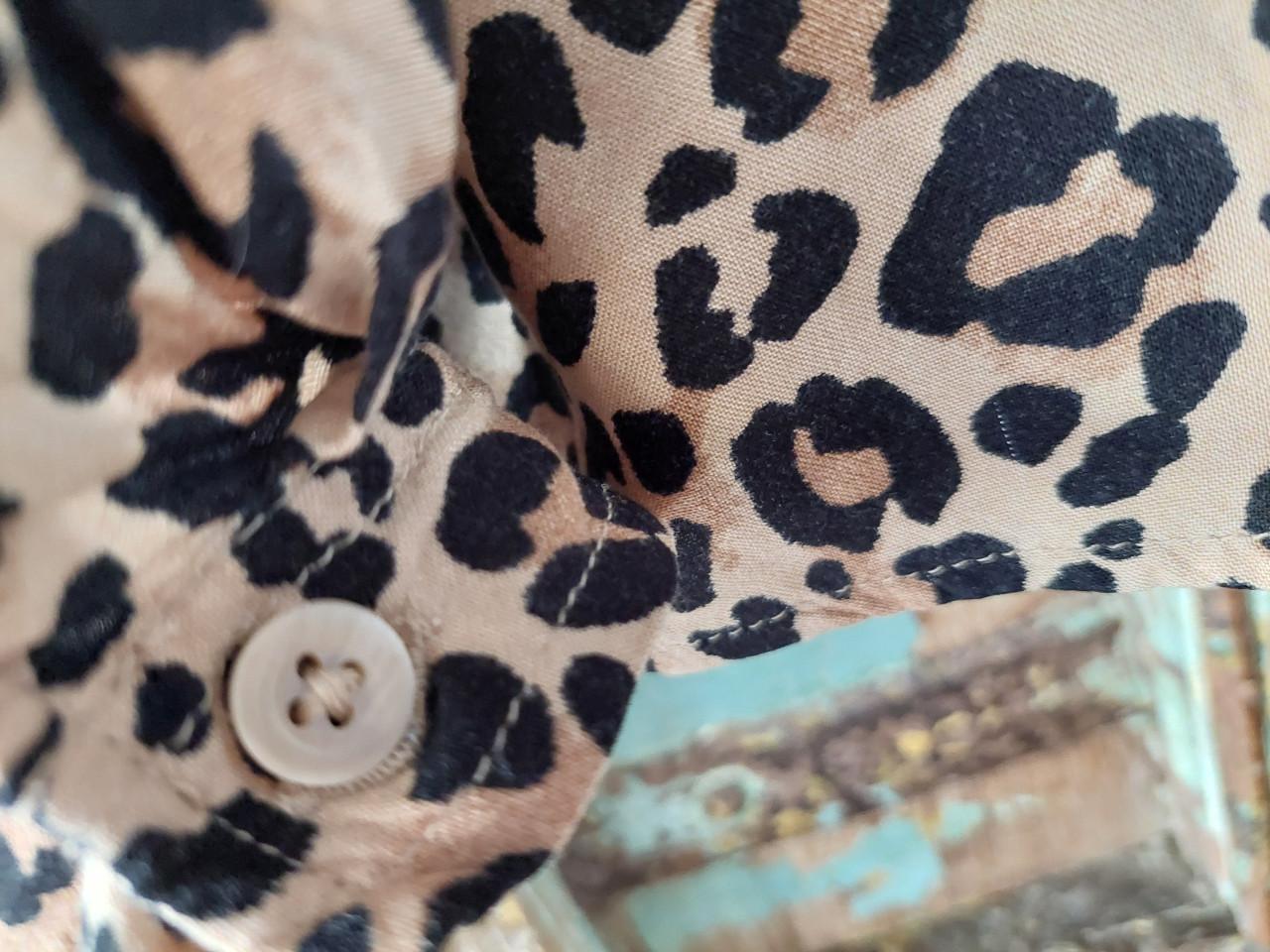 Panter damesblouse mt 44 Clockhouse