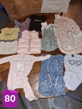 Kleding etc meisje maat 80