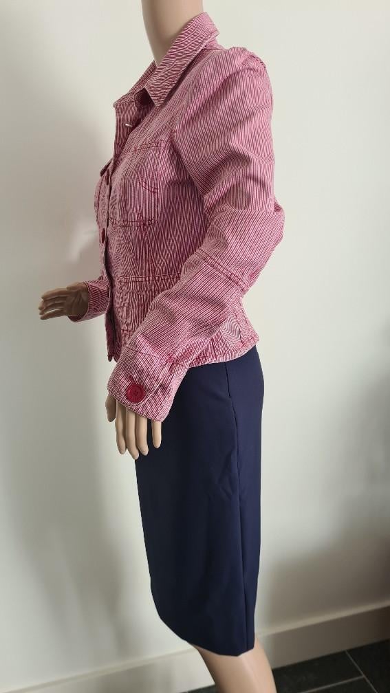 MARC JACOBS: Als nieuw rood-wit jasje maat 6