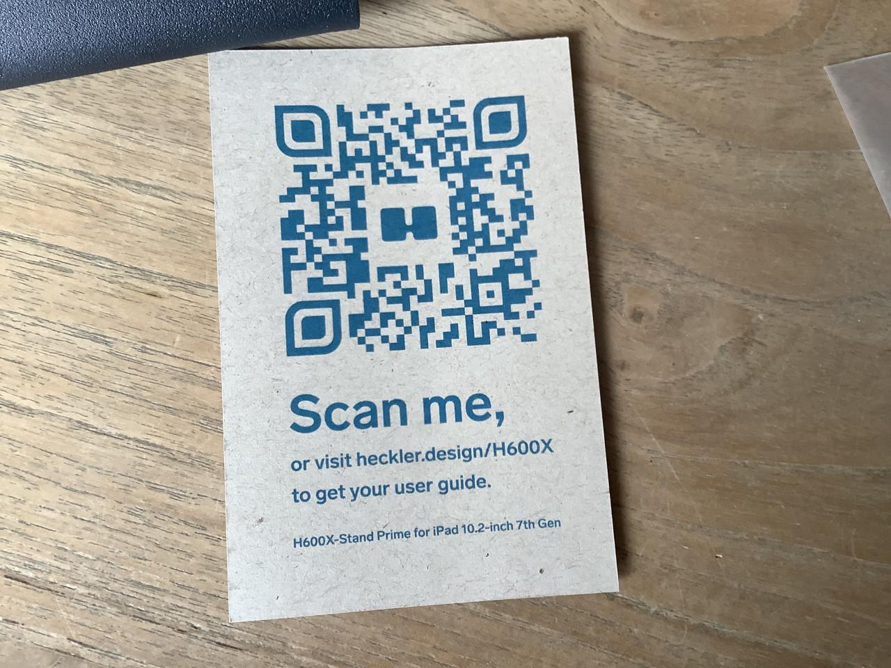 Heckler ipad of tablet standaard