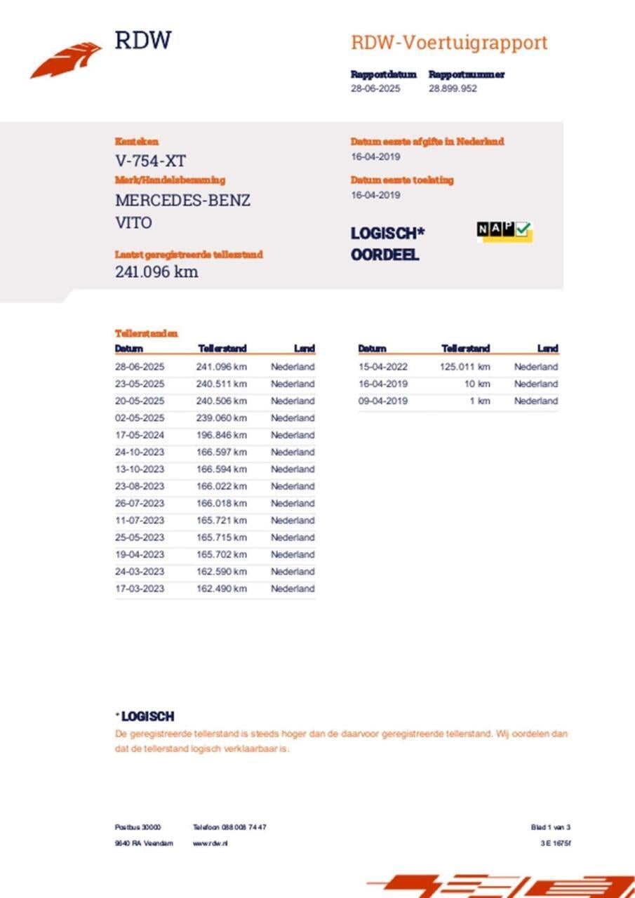 Mercedes-Benz Vito 111 cdi functional lang 114pk | trekhaak | cruise | navi