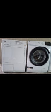 Wasmachine AEG+Miele droger