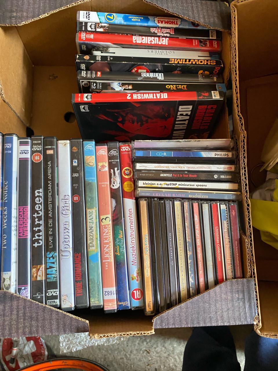 Cd’s en dvd’s