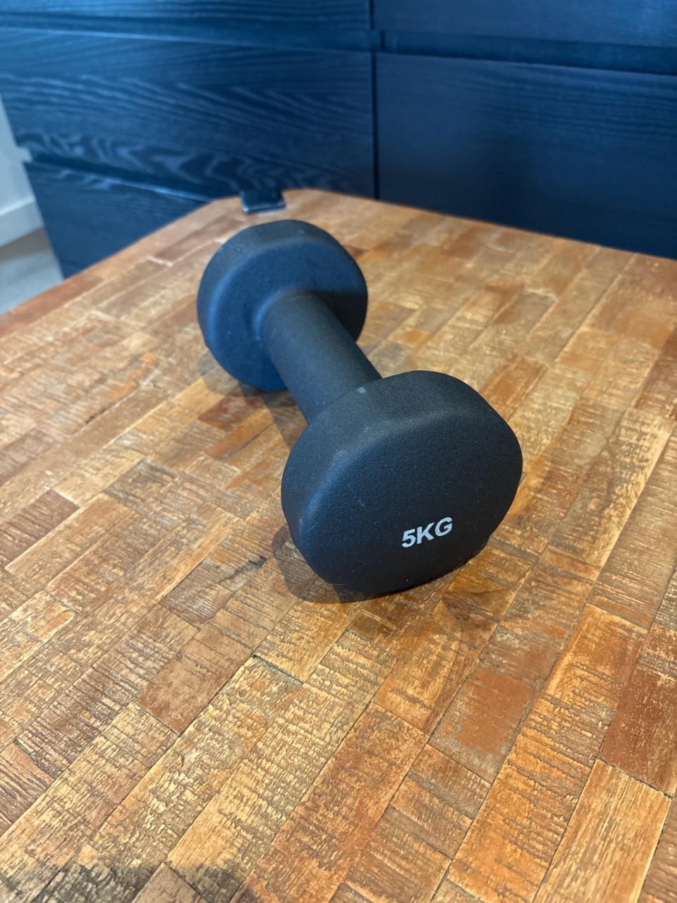 Dumbell van MKBM 5 kilo.