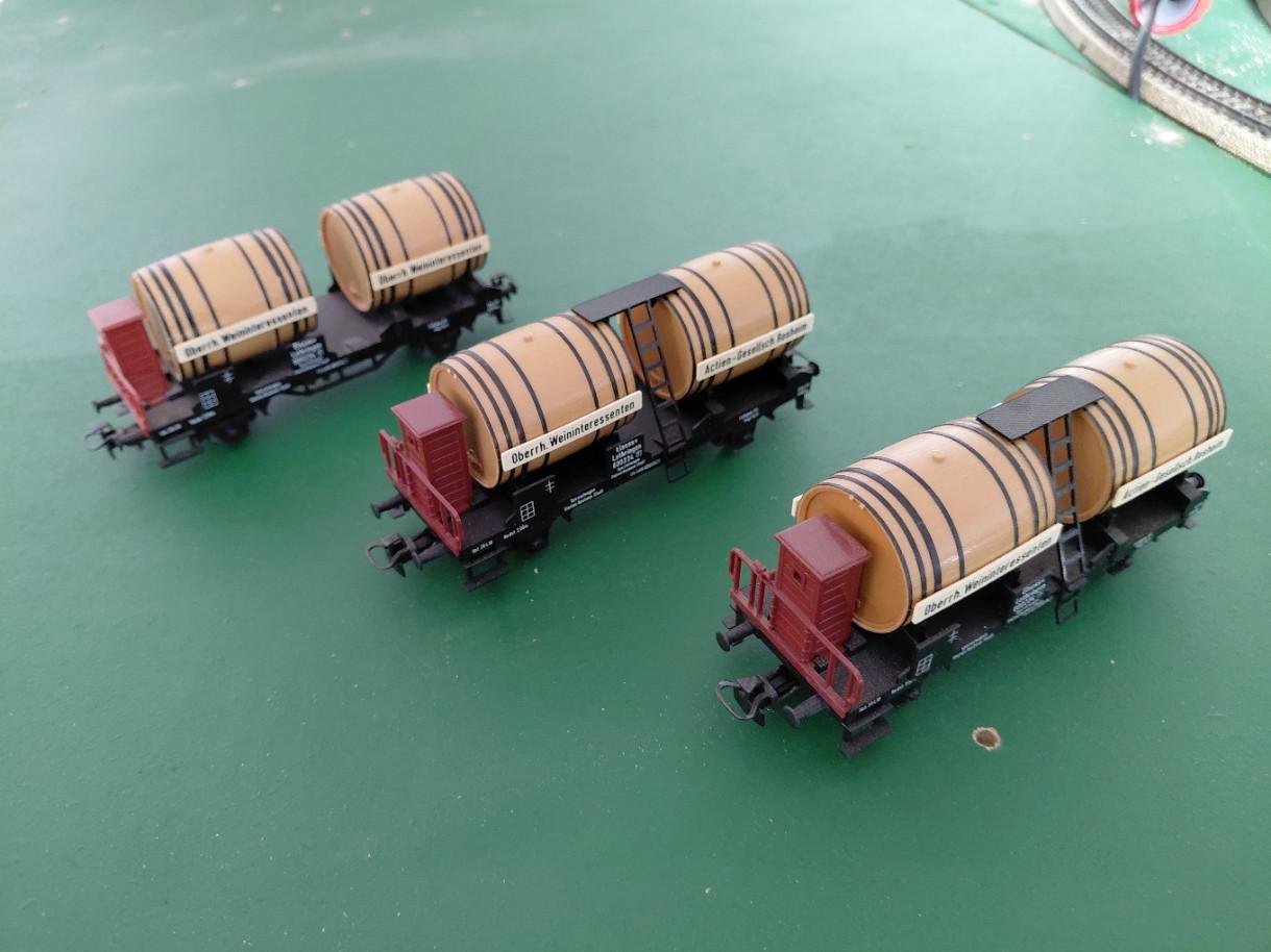 Märklin Wijnwagons