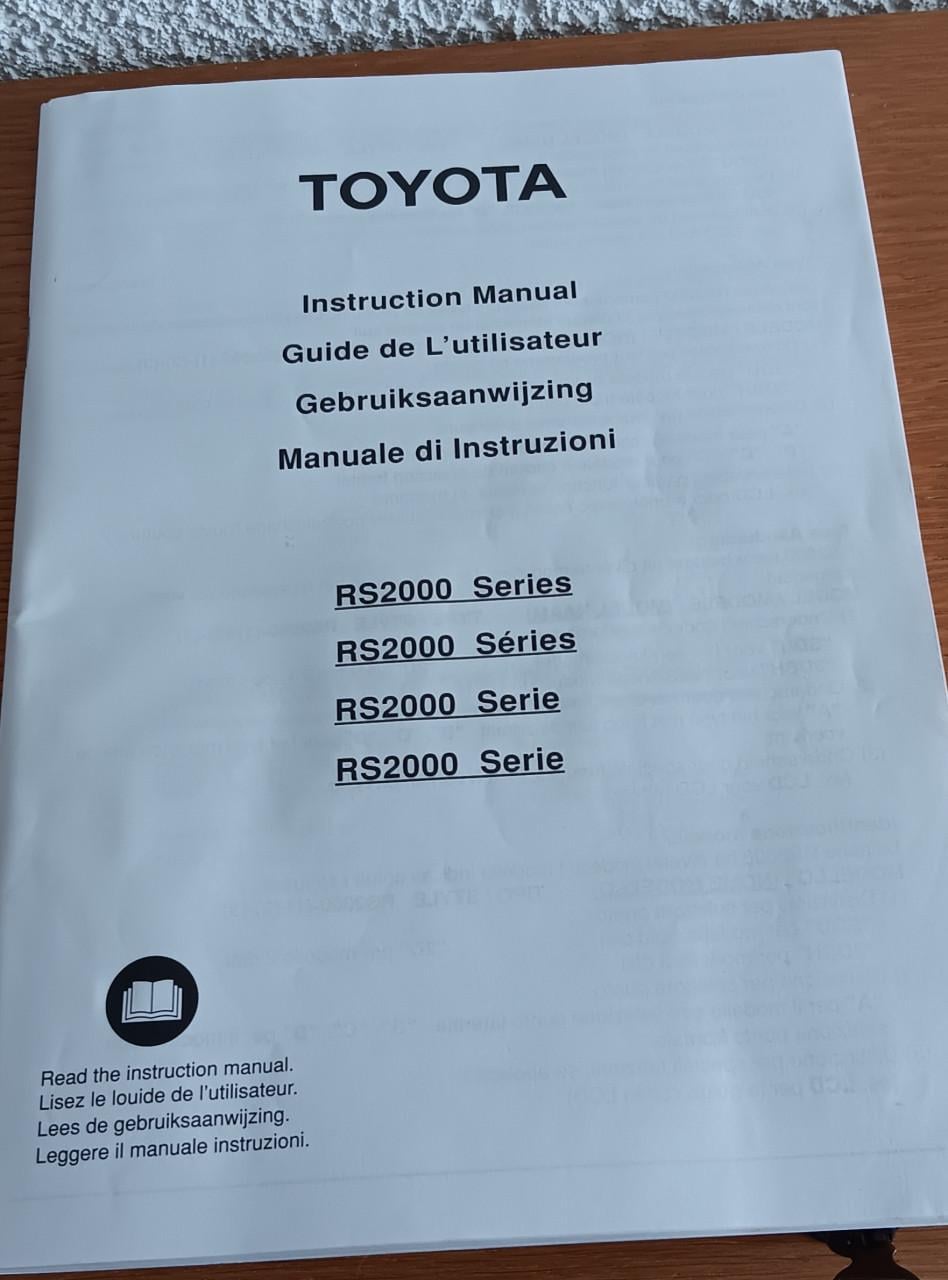 Goede NAAIMACHINE, merk TOYOTA