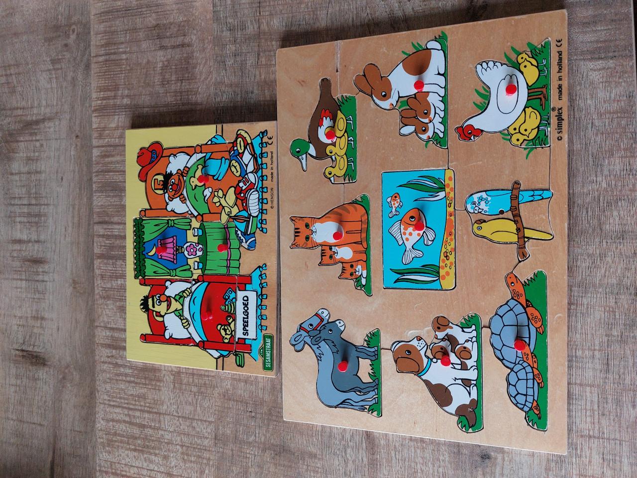 Houten puzzels