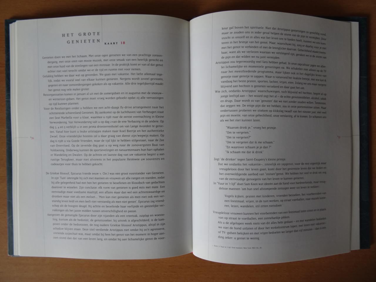 ATLAS VAN DE BELEVINGSWERELD met kaart - Louise v Swaaij en Jean Klare