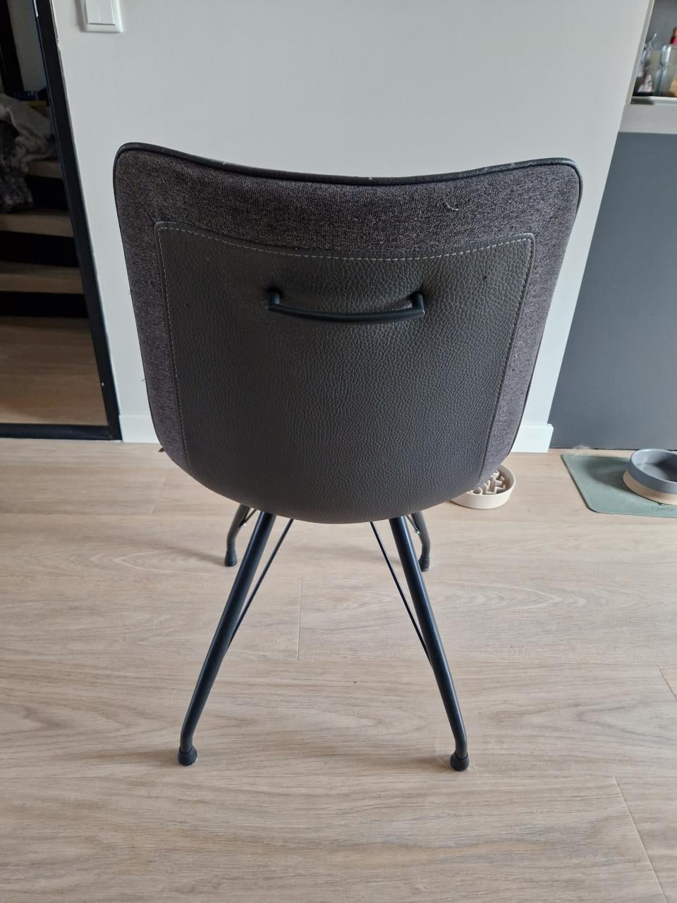 Eetkamerstoel Xooon antracietgrijs