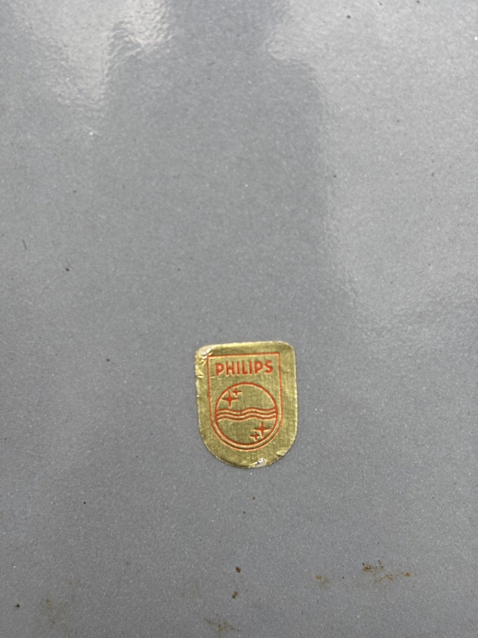 Philips emaille lampenkappen