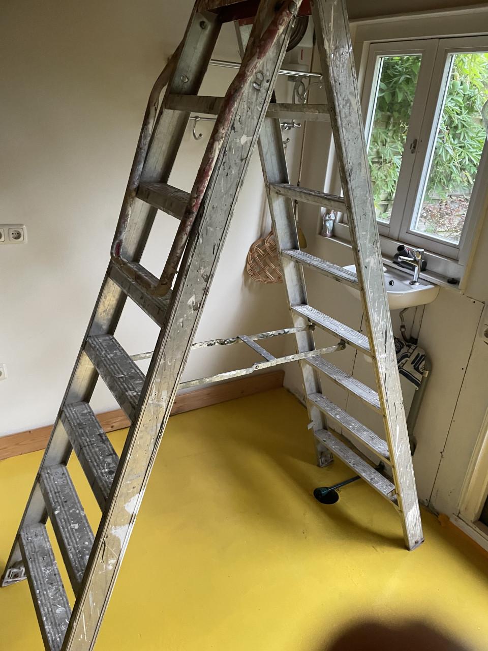 Altrex dubbele 2 x 8 treden