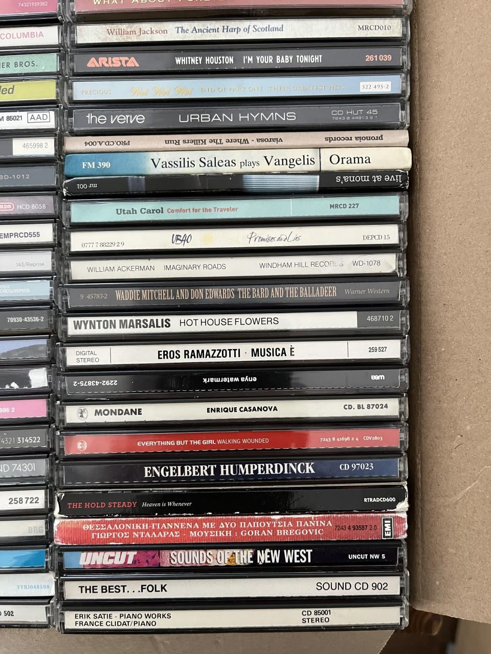 Ruim 100  diverse cd´s