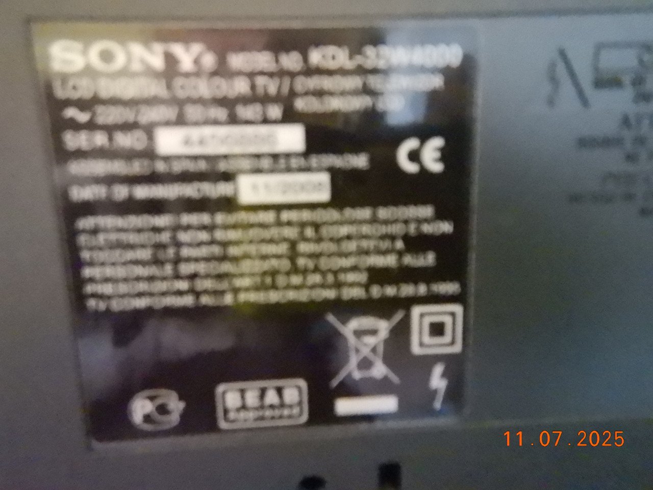 Sony bravia 32 inch