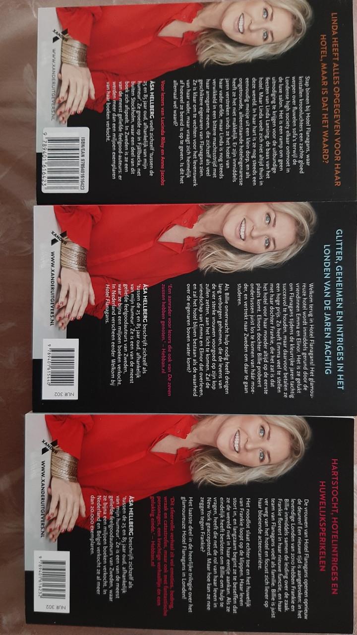 Hotel Flanagans 3-delige serie, Asa Hellberg