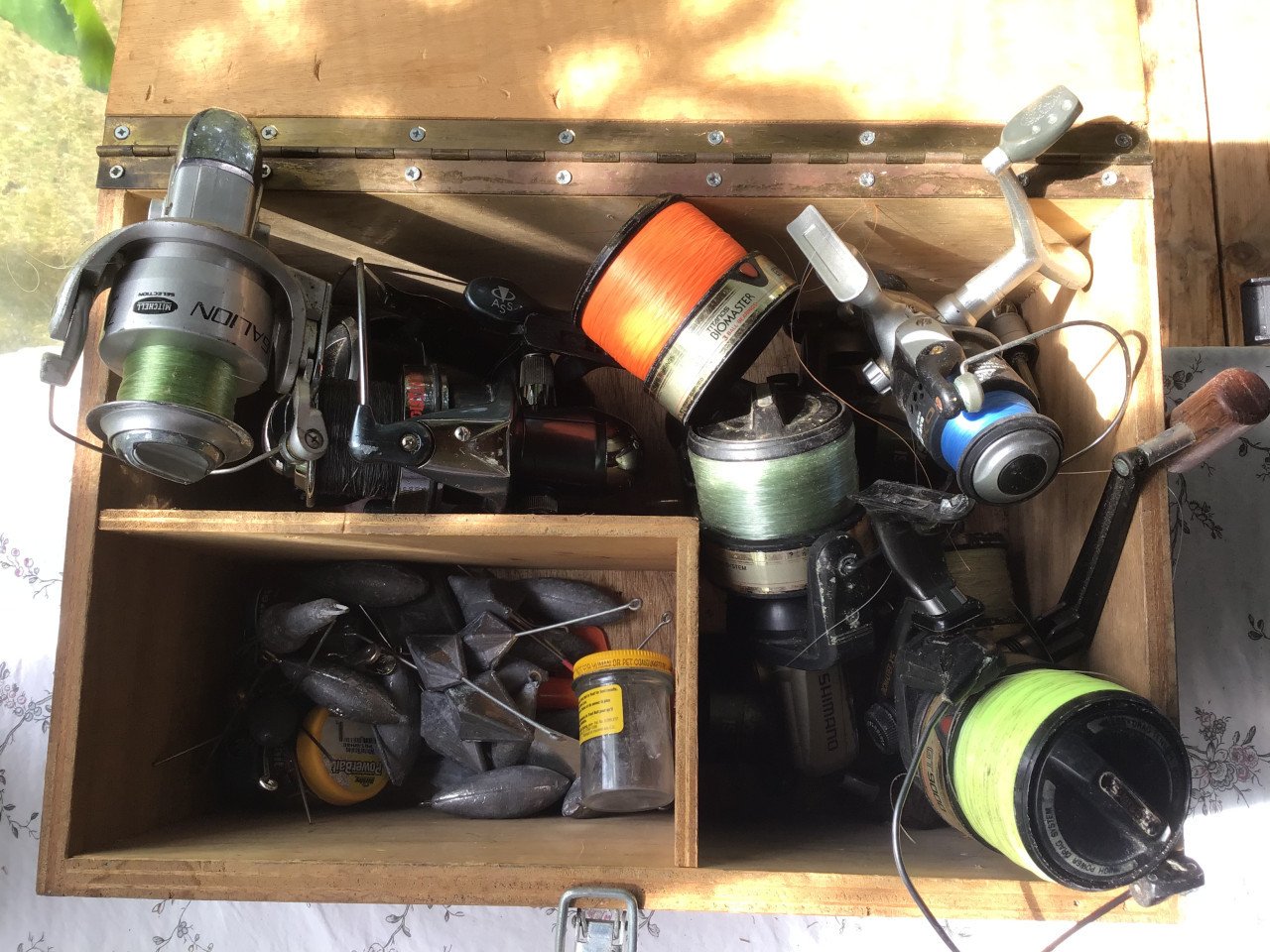 Diverse hengelsport materialen