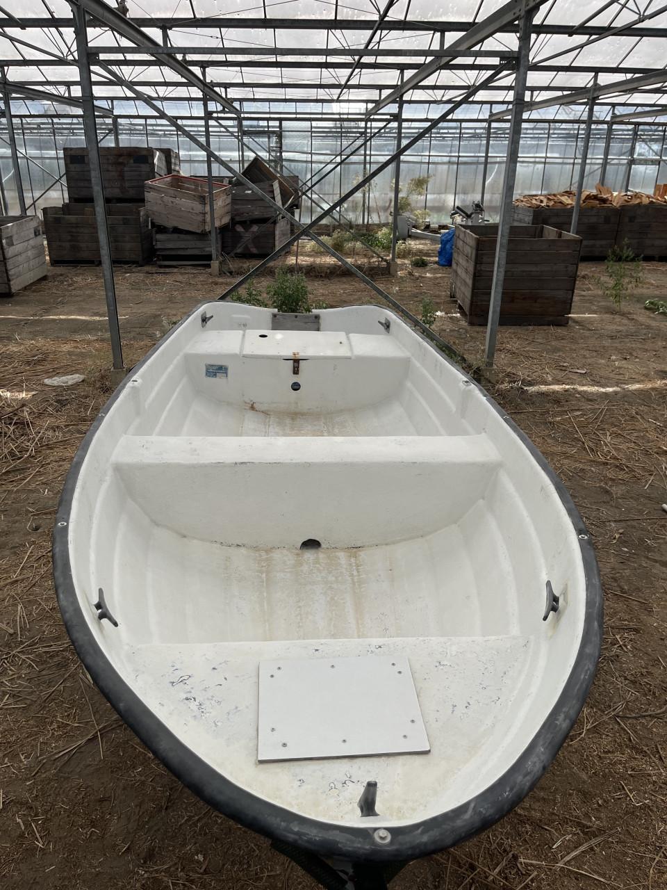 Polyester boot zsm weg!